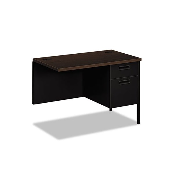 Hon HON, Metro Classic Series Workstation Return, Right, 42w X 24d, Mocha/black P3235RMOP - main